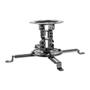 MANHATTAN Universal Projector Ceiling Mount, Holds up to 13.5 kg/29.7 lbs  economy option  adjustment options to tilt, swivel and rotate  black