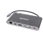 MANHATTAN MH Docking, Converter, USB Type-C-Docking/ Mini-DP/HDMI/VGA/