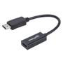 MANHATTAN Video / lyd adapter DisplayPort / HDMI 20cm Sort