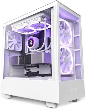 NZXT H5 Elite Midi Tower White (CC-H51EW-01)