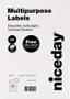 NICEDAY Etikett Nice 70x36mm 2400/fp