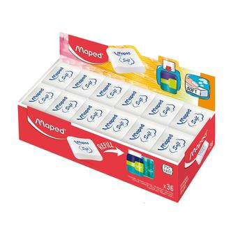 MAPED Viskelær MAPED refill soft medium (049411*36)