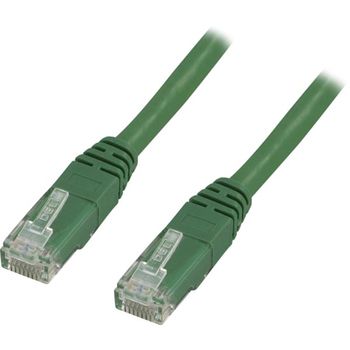 DELTACO UTP Cat6 patch cable 0.75m, green (TP-607G)