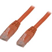 DELTACO UTP Cat.6 patch cable 3m, orange