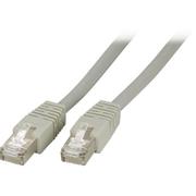 DELTACO S / FTP Cat6 patch cable, LSZH, 1.5m, gray