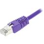 DELTACO FTP Cat6 patch cable 1m, purple