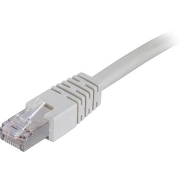 Deltaco Koblingskabel - RJ-45 (hann) til RJ-45 (hann) - 25 m - FTP - CAT 6 (STP-625)