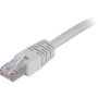 DELTACO FTP Cat.6 patch cable 25m, gray