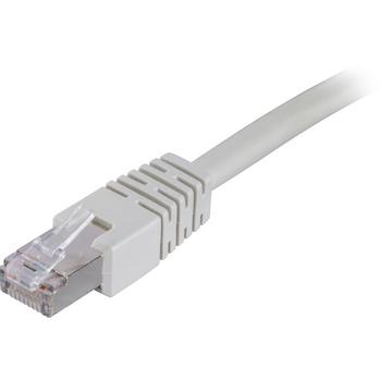 DELTACO F / UTP Cat6 patch cable, 1.5m, gray (STP-611)