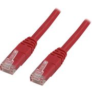 DELTACO UTP Cat.6 patch cable 2m, red