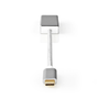 NEDIS USB-C 3.2 to Mini DisplayPort Adapter, 0,2m - Silver