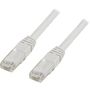 DELTACO Connecting cable - RJ-45 (male) to RJ-45 (male) - 1.5 m - UTP - CAT 6 - white