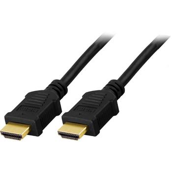 DELTACO HDMI with Ethernet cable HDMI 1m Black (HDMI-1010-K)