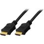 DELTACO HDMI-kabel, v1.4+Ethernet, 19-pin ha-ha, 1080p, svar