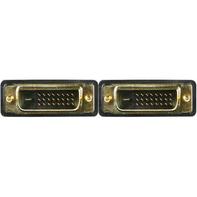 Deltaco DVI-kabel - DVI-D (hann) til DVI-D (hann) - 2 m