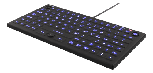 DELTACO TB-509 Keyboard Blue Wired Nordic (TB-509)