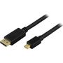 DELTACO Displayport til MiniDisplayport 2m