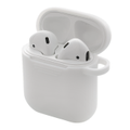 DELTACO AirPods silicone case, white