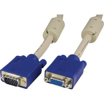 Deltaco VGA extension cable - 5m (RGB-6B)