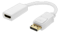 DELTACO Videoadapter DisplayPort / HDMI 20cm