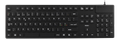 DELTACO TB-501 Wired Keyboard Pan Nordic Black
