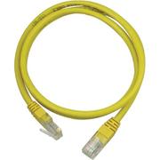 Deltaco UTP Cat.5e patch cable 2m, yellow