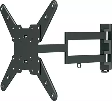 Deltaco ARM-425 - Veggmontering for TV - svart - monteringsgrensesnitt: 75 x 75 mm (ARM-425)