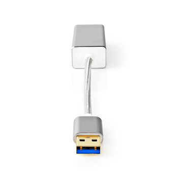 NEDIS USB-A 3.2 to RJ45 Adapter, 0,2m - Silver (CCTB61950AL02)