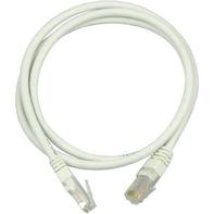 Deltaco Koblingskabel - RJ-45 (hann) til RJ-45 (hann) - 0.5 m - UTP - CAT 5e - hvit