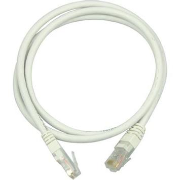 Deltaco Koblingskabel - RJ-45 (hann) til RJ-45 (hann) - 3 m - UTP - CAT 5e - hvit (V3-TP)
