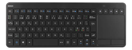 DELTACO Trådløst Mini Keyboard, USB (TB-504)