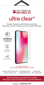 ZAGG / INVISIBLESHIELD Zagg InvisibleShield Ultra Clear+ OnePlus 9 Pro (200207910)