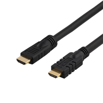 DELTACO HDMI with Ethernet cable HDMI 25m Black (HDMI-1250)