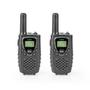 NEDIS Walkie Talkie 8 km/8 channels/VOX - Black