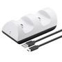Goobay Charging Station PlayStation 5 (double) - White