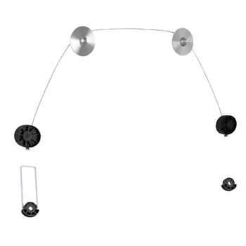 DELTACO ultra-slim picture wall, 37"-70", 50kg, 100x100-800x800 (ARM-1104)