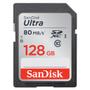 SANDISK minneskort, Ultra SDXC Class 10, 128GB