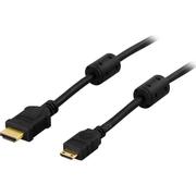 DELTACO HDMI with Ethernet cable HDMI 3m Black