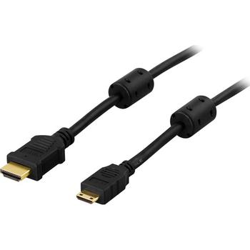 DELTACO HDMI with Ethernet cable HDMI 3m Black (HDMI-1036)