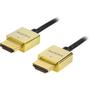 DELTACO Prime HDMI with Ethernet cable HDMI 2m Black