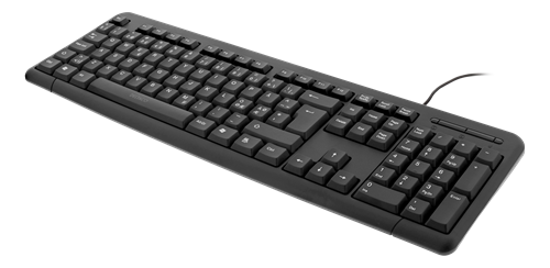 DELTACO Keyboard Black USB Nordic Layo (TB-53)