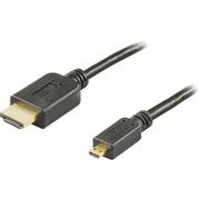 DELTACO HDMI with Ethernet cable HDMI 5m Black