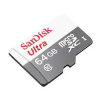 SanDisk Ultra - flashminnekort - 64 GB - microSDXC UHS-I
