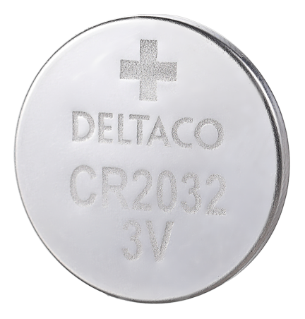 Deltaco Ultimate batteri - 10 x CR2032 - Li (en pakke 10)