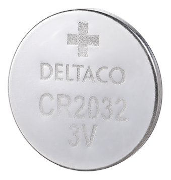 Deltaco Ultimate batteri - 10 x CR2032 - Li (en pakke 10) (ULTB-CR2032-10P)