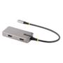 STARTECH StarTech.com USB-C Multiport Adapter 4K 60Hz HDMI HDR 2 Port 5Gbps USB 3.0 Hub 100W Power Delivery Pass-Through (103B-USBC-MULTIPORT)