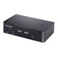 STARTECH 2 PORT USB C DP KVM SWITCH - 4K 60HZ 3.5MM AND USB AUDIO CPNT
