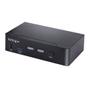 STARTECH 2 PORT USB C DP KVM SWITCH - 4K 60HZ 3.5MM AND USB AUDIO CPNT