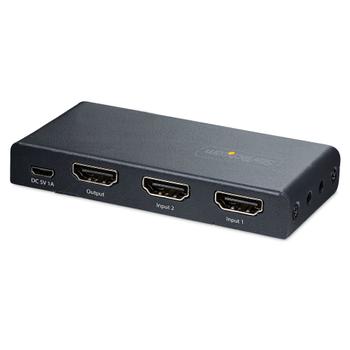 STARTECH 2-PORT 8K HDMI SWITCH - 8K 60HZ HDMI 2.1 AUTO SWITCHER PERP (2PORT-HDMI-SWITCH-8K)
