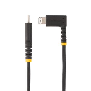 STARTECH StarTech.com 2m USB C to Lightning Angled Black Cable (RUSB2CLTMM2MR)